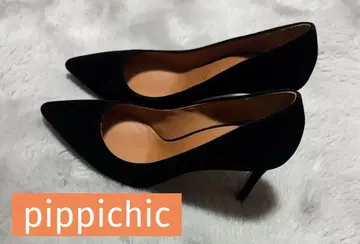 피피칙 하이힐 스웨이드 스틸레토 힐 펌프스