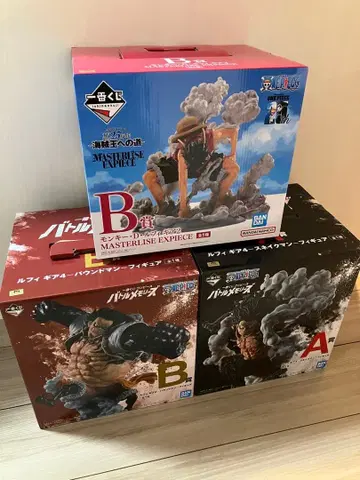 원피스 제일복권 배틀 메모리즈 루피 피규어 세트