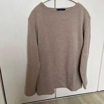 SAINT JAMES 베이지 니트 스웨터