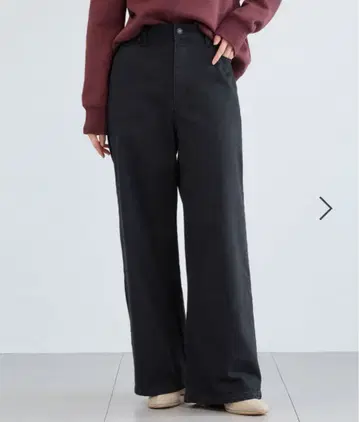 BARNYARDSTORM 밴야드 스톰 소프트 허리 와이드 데님 S