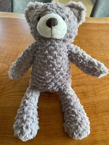 그레이 곰 모양 봉제 인형