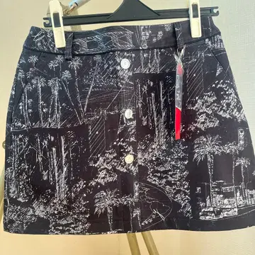 미사용 새상품 [ Callaway ] 블랙/골프웨어 스커트