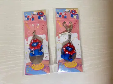 박람회장 한정판 미야쿠미야쿠 지퍼 마스코트 참 앉은 2개 세트