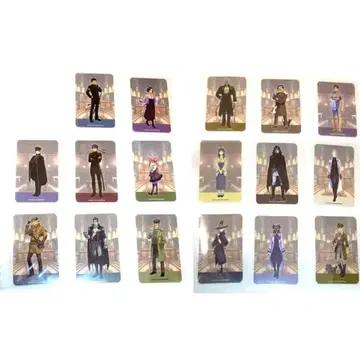 역전재판 20주년 대역전재판만 전 17종 트레이딩 카드 파세라