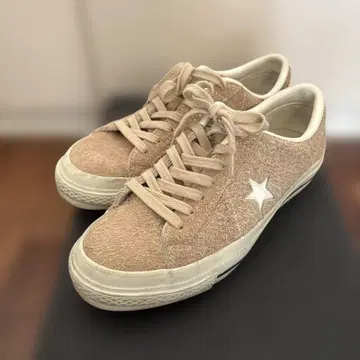 ALL STAR 베이지 스웨이드 스니커즈