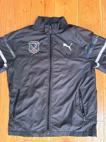 카모플라쥬 Puma 골프 풀 집업 자켓