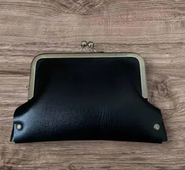 히메지 가죽 부녀 가마구치 컴팩트