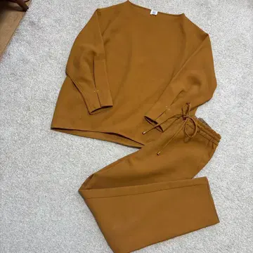 이에나 라부르클 블라우스 셔츠 팬츠 셋업