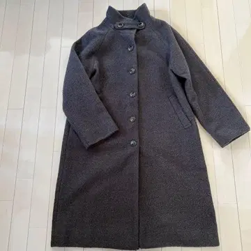 THE SHOP TK 스탠드 카라 롱 코트