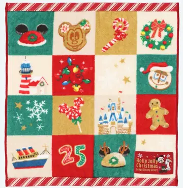 워시 타월 디즈니 크리스마스