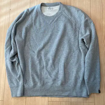 LOOPWHEELER 맨투맨 그레이 S 사이즈