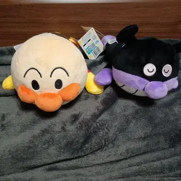 호빵맨 세균맨 봉제 인형 세트