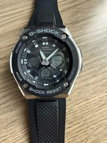 CASIO G-SHOCK 블랙 솔라 시계