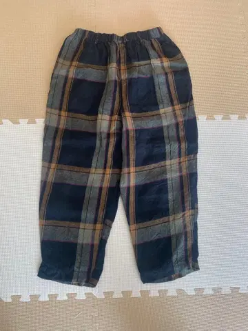 Quotidienne 프렌치블루 린넨 이지 팬츠