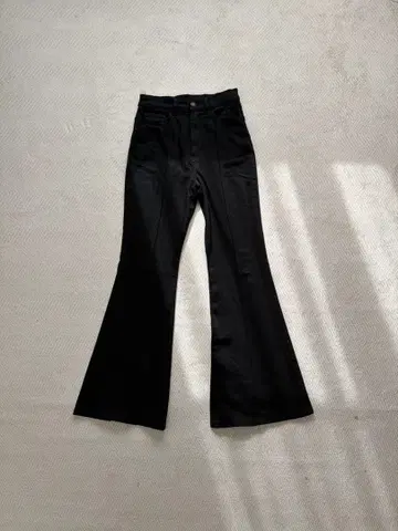 Black flare denim y2k archive opium V