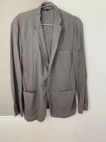 무인양품 린넨 자켓 싱글 버튼 자켓