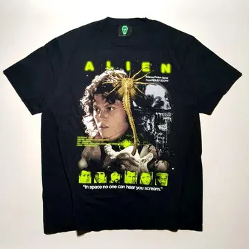 ALIEN (1979) import 에이리언 호러 SF 티셔츠