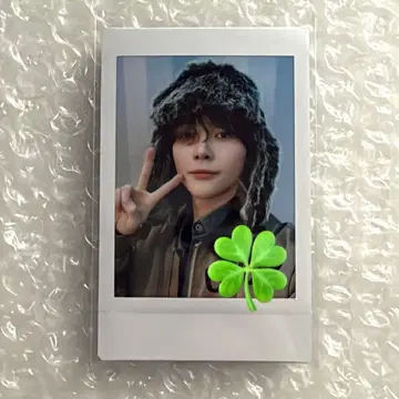 &TEAM 파우프리 폴라로이드 ver.2 친필 사인 니콜라스