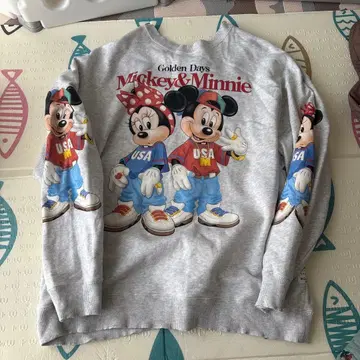 disney CREATED MOUSSY 미키 맨투맨 트레이닝복