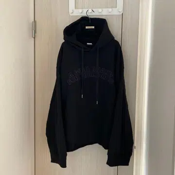 고품질 ADD 서울 오버 사이즈 판초 후드티 L