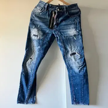 DSQUARED2 데님 청바지 46인치 가로 지퍼