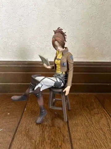 진격의 거인 한지 피규어 개봉 완료 제일복권 c상