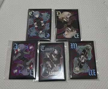 뱅드림 사각형 캔뱃지 dualitas 전종 세트