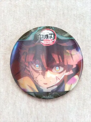 귀멸의 칼날 번개의 호흡 액션 애니메이션 캔뱃지 E