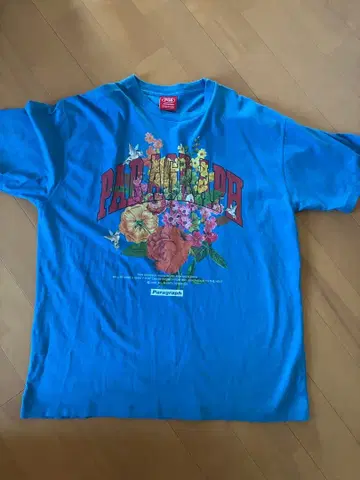 Paragraph P08 꽃무늬 프린트 T셔츠