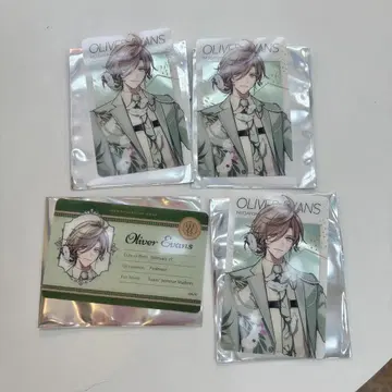 니지 일본 백화점 니지산지 클리어 카드 올리버 에반스