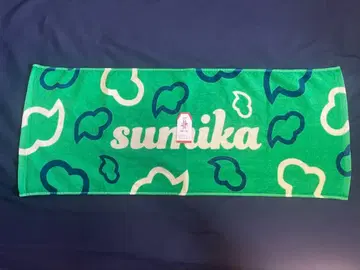 [ 미사용 ] sumika 엔카이 타월 그린 그린 덤 포함
