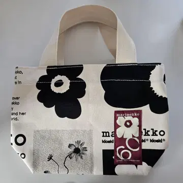 마리메꼬 marimekko 60주년 토트백 우니코