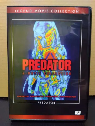 PREDATOR 프레데터 컬렉션 서양화 DVD