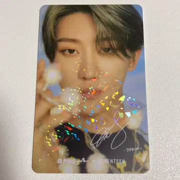 DFESTA FINAL 트레이딩 카드 홀로그램 SEVENTEEN 민하오