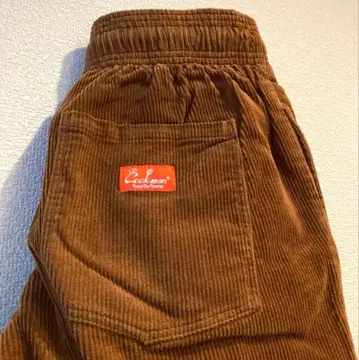Cookman 쿠쿠만 L 사이즈 셰프 팬츠 코듀로이 브라운