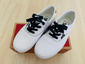 VANS 반스 오센틱 올 가죽 23cm 화이트