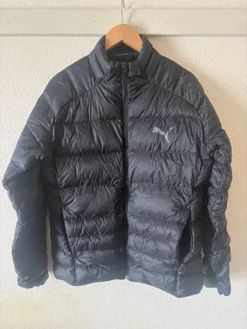 PUMA 경량 블랙 다운 자켓 XL 블랙