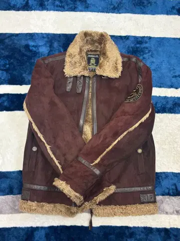 Kissmark 퍼 스웨이드 자켓