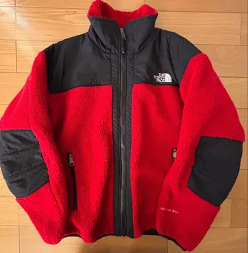 THE NORTH FACE 플리스 자켓 M 레드 블랙 NL3500