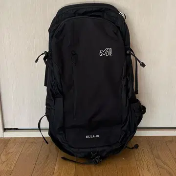 MILLET 백팩 블랙 40l