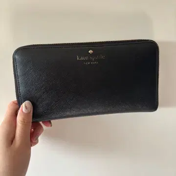 케이트 스페이드 블랙 장지갑 블랙