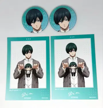 블루 록 다코 시리즈 린 캔뱃지 특전 팝업 마루이