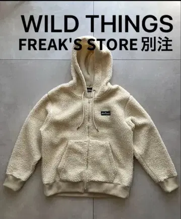 WILD THINGS 프릭스스토어 별주 보아 플리스 자켓 후드티