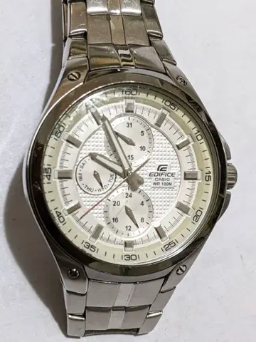 카시오 EDIFICE ef-326 손목시계 크로노그래프 WR 100M