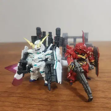 GUNDAM CONVERGE 건담 컨버전스 유니콘/시난주 세트