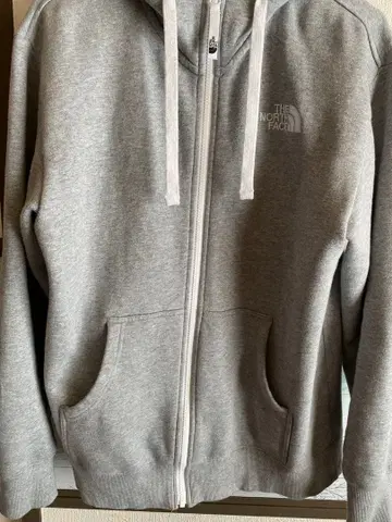 THE NORTH FACE 그레이 풀 집업 후드티