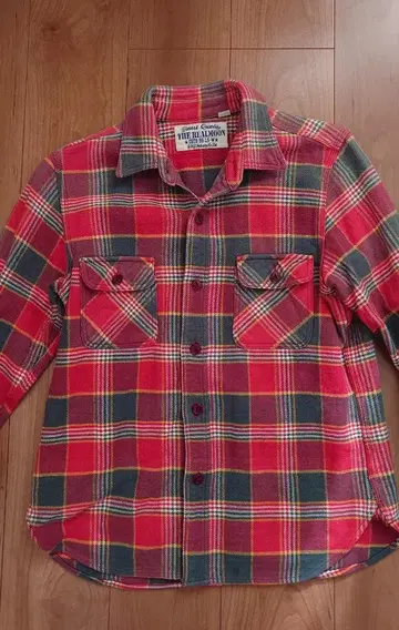 THE REALMOON 헤비 플란넬 셔츠 사이즈 L 아메카지