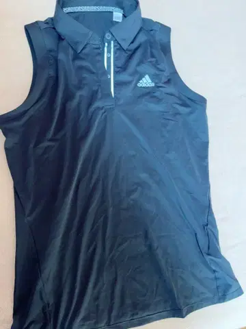 adidas AEROREADY 블랙 피케 셔츠