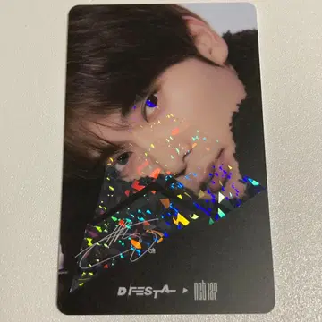 DFESTA FINAL 트레이딩 카드 홀로그램 NCT 127 재현