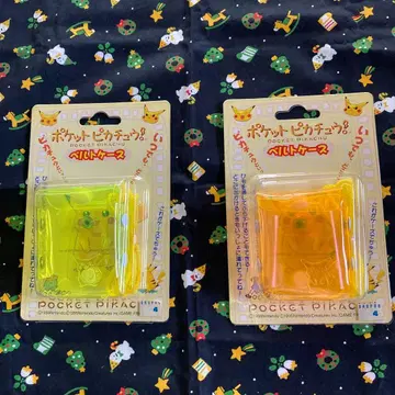 포켓몬 피카츄 벨트 케이스 2개